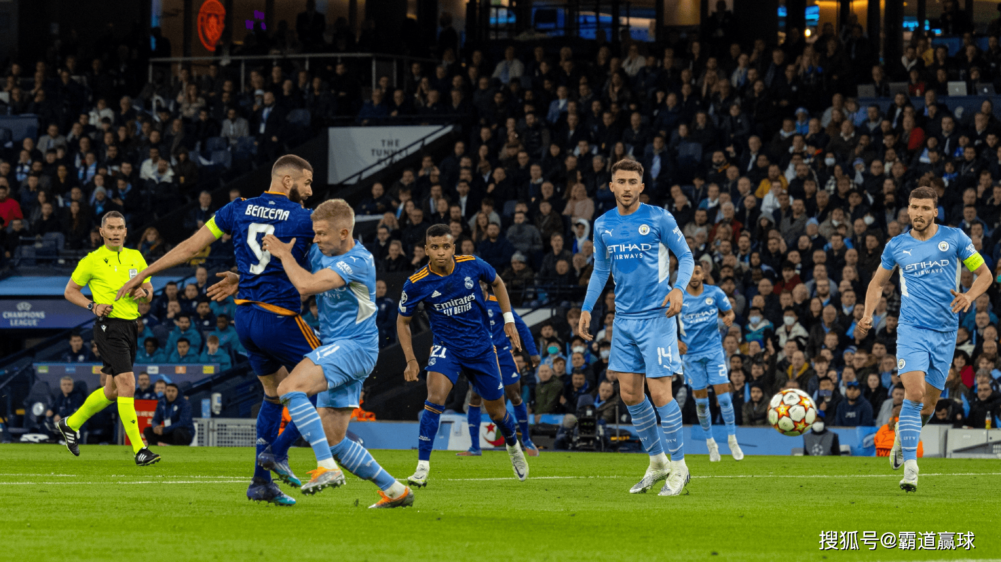 曼城豪取完胜，欧冠小组赛抢眼表现